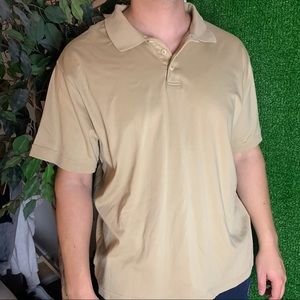 LL bean tan basics polo